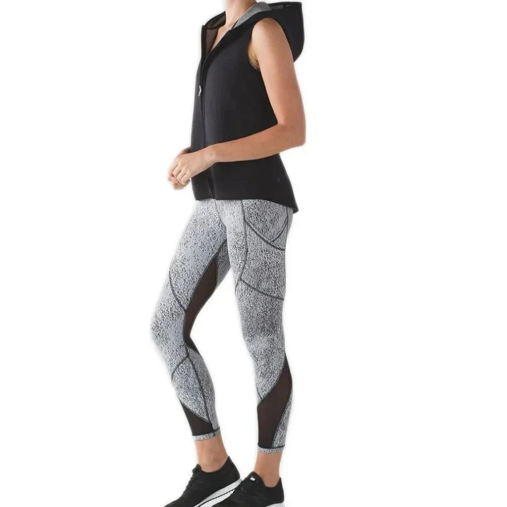 Lululemon Outrun Tight Power Luxtreme Spray Jacquard